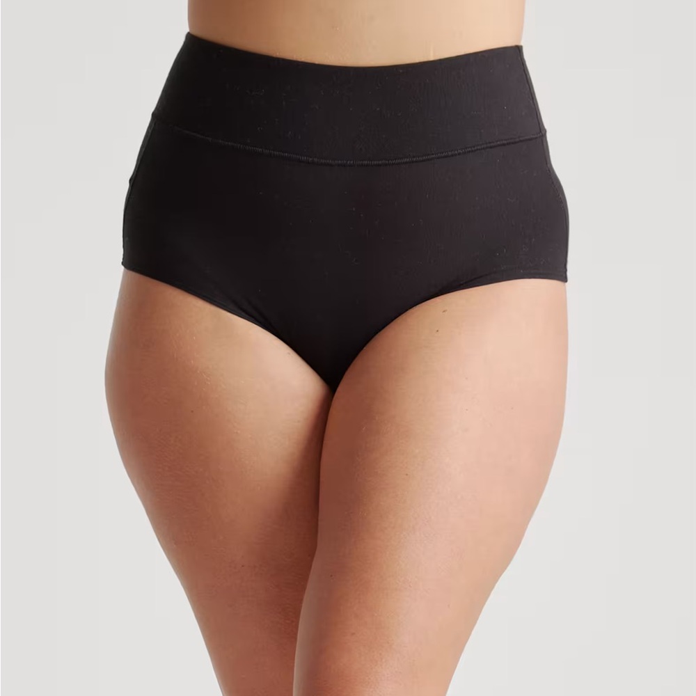 NWT Quince High-Waisted Maternity/Post-Partum Briefs Ultra-Soft Micromodal 5-pk